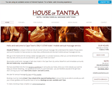 Tablet Screenshot of houseoftantra.com